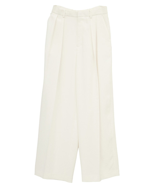 1er Arrondissement（プルミエアロンディスモン）の「２タックツイルパンツ（その他パンツ・レディース・ブラック系その他3/オフホワイト・38/36）」の11枚目の写真