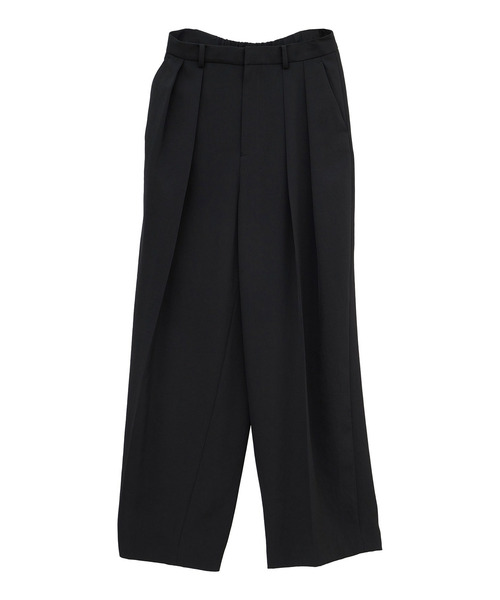 1er Arrondissement（プルミエアロンディスモン）の「２タックツイルパンツ（その他パンツ・レディース・ブラック系その他3/オフホワイト・38/36）」の22枚目の写真