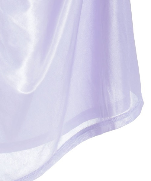 axes femme POETIQUE（アクシーズファムポエティック）の「オフショルフリルロングワンピース（ワンピース・レディース・ラベンダー/ブラック/クリーム・MEDIUM）」の20枚目の写真