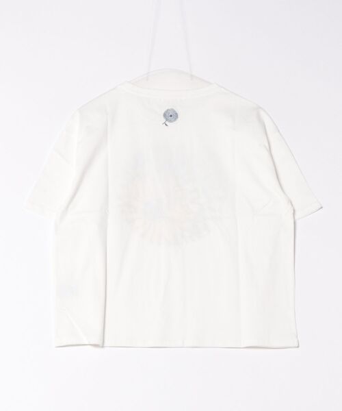 BARNDOOR(バーンドア)の「(BD)【BARNDOOR】ボタニカル プリント Tシャツ(Tシャツ/カットソー・レディース・ブラック系2/ホワイト系2/ネイビー系1/ホワイト系1・FREE)」の6枚目の写真