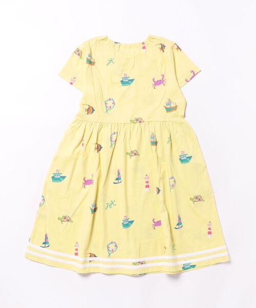 HAKKA KIDS（ハッカキッズ）の「マリンプリントワンピース（ワンピース・キッズ・イエロー/ブルー・100cm/110cm/120cm/130cm）」の3枚目の写真