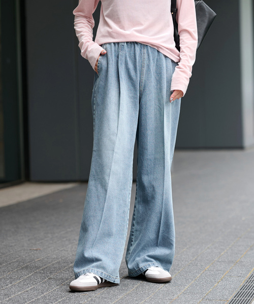 JOURNAL STANDARD relume（ジャーナルスタンダード　レリューム）の「《追加4》9oz C/Rデニムイージー（デニムパンツ・レディース・ブルー/ダークブルー・36/38）」の15枚目の写真