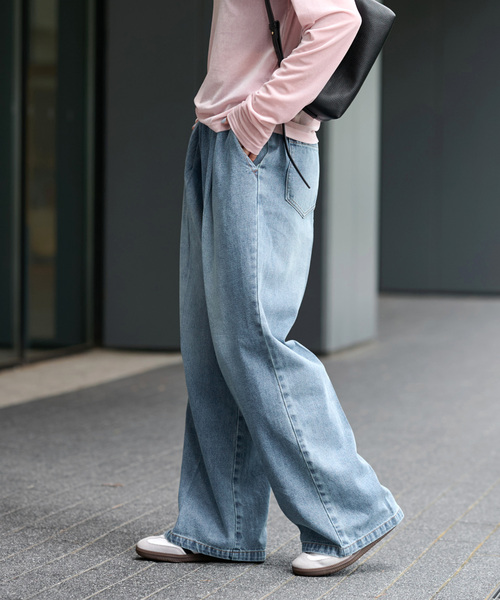 JOURNAL STANDARD relume（ジャーナルスタンダード　レリューム）の「《追加4》9oz C/Rデニムイージー（デニムパンツ・レディース・ブルー/ダークブルー・36/38）」の16枚目の写真