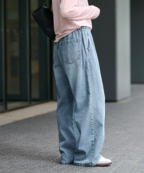 JOURNAL STANDARD relume（ジャーナルスタンダード　レリューム）の「《追加4》9oz C/Rデニムイージー（デニムパンツ・レディース・ブルー/ダークブルー・36/38）」の17枚目の写真