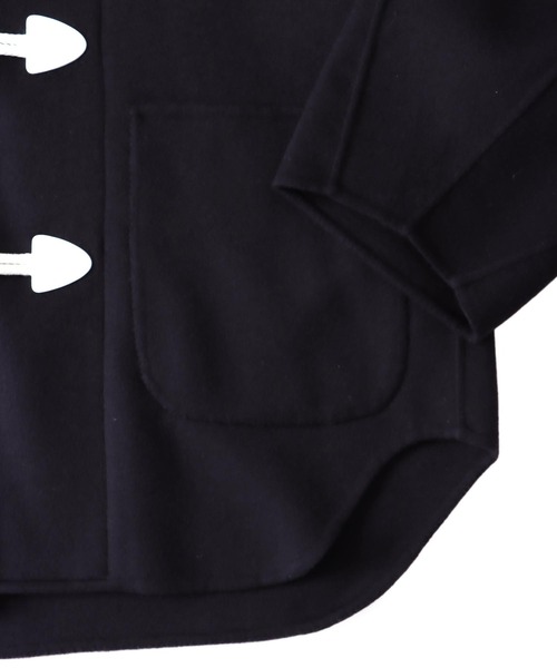 STUMBLY(スタンブリー)の「STUMBLY / Short Duffle Jacket(ショートダッフルジャケット 535-3252920)(ダッフルコート・レディース・ネイビー/ベージュ・38)」の12枚目の写真