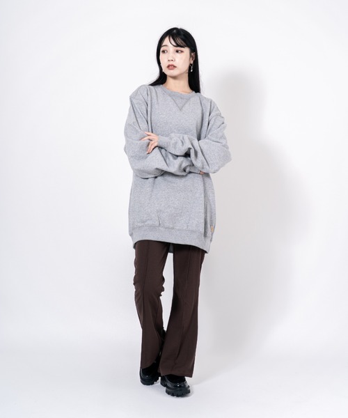 Carhartt（カーハート）の「【CARHARTT】スウェット　 裏起毛　大きめ（スウェット・レディース・ブラック/グレー・M/S/XL/L）」の21枚目の写真