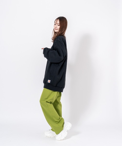 Carhartt（カーハート）の「【CARHARTT】スウェット　 裏起毛　大きめ（スウェット・レディース・ブラック/グレー・M/S/XL/L）」の10枚目の写真