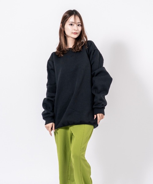 Carhartt（カーハート）の「【CARHARTT】スウェット　 裏起毛　大きめ（スウェット・レディース・ブラック/グレー・M/S/XL/L）」の9枚目の写真