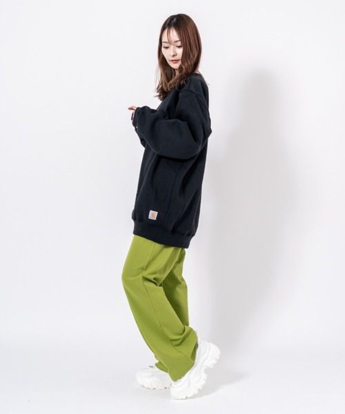 Carhartt（カーハート）の「【CARHARTT】スウェット　 裏起毛　大きめ（スウェット・レディース・ブラック/グレー・M/S/XL/L）」の12枚目の写真