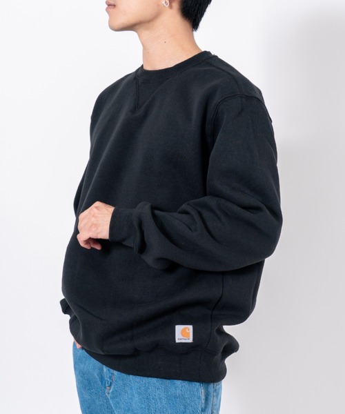 Carhartt（カーハート）の「【CARHARTT】スウェット　 裏起毛　大きめ（スウェット・レディース・ブラック/グレー・M/S/XL/L）」の8枚目の写真