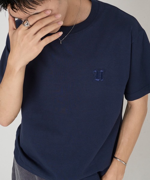 セール】RHINESTONE CROPPED TEE／ラインストーンクロップドTEE