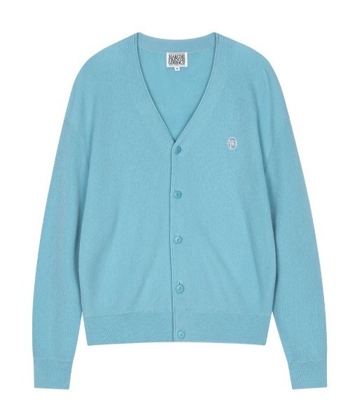 MARITHE + FRANCOIS GIRBAUD(マリテフランソワジルボー)の「V NECK MERINO WOOL CARDIGAN(カーディガン/ボレロ・レディース・ミント/オートミール/ネイビー/ブラック・LARGE/SMALL/MEDIUM)」の3枚目の写真