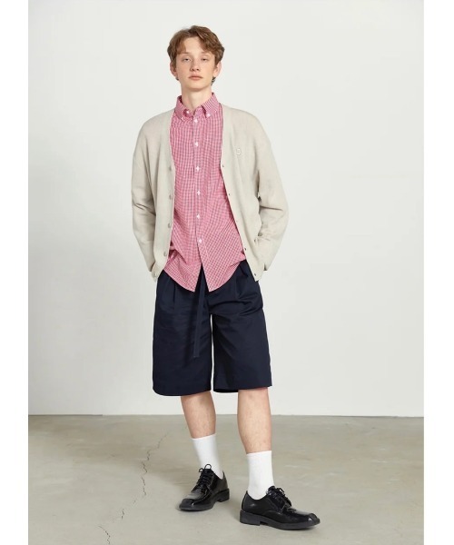 MARITHE + FRANCOIS GIRBAUD(マリテフランソワジルボー)の「V NECK MERINO WOOL CARDIGAN(カーディガン/ボレロ・レディース・ミント/オートミール/ネイビー/ブラック・LARGE/SMALL/MEDIUM)」の6枚目の写真