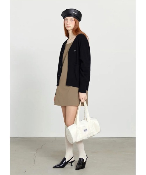MARITHE + FRANCOIS GIRBAUD(マリテフランソワジルボー)の「V NECK MERINO WOOL CARDIGAN(カーディガン/ボレロ・レディース・ミント/オートミール/ネイビー/ブラック・LARGE/SMALL/MEDIUM)」の12枚目の写真