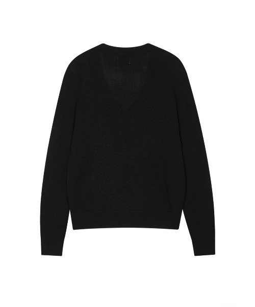 MARITHE + FRANCOIS GIRBAUD(マリテフランソワジルボー)の「V NECK MERINO WOOL CARDIGAN(カーディガン/ボレロ・レディース・ミント/オートミール/ネイビー/ブラック・LARGE/SMALL/MEDIUM)」の14枚目の写真