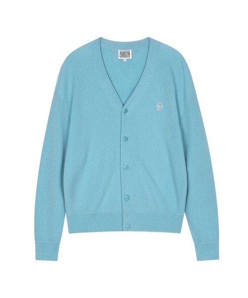 MARITHE + FRANCOIS GIRBAUD(マリテフランソワジルボー)の「V NECK MERINO WOOL CARDIGAN(カーディガン/ボレロ・レディース・ミント/オートミール/ネイビー/ブラック・LARGE/SMALL/MEDIUM)」の16枚目の写真
