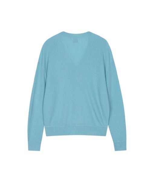 MARITHE + FRANCOIS GIRBAUD(マリテフランソワジルボー)の「V NECK MERINO WOOL CARDIGAN(カーディガン/ボレロ・レディース・ミント/オートミール/ネイビー/ブラック・LARGE/SMALL/MEDIUM)」の17枚目の写真