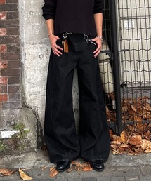 ZOZOMARKET | ZOZOMARKET by みずきち-カーブデザインデニム(デニムパンツ)