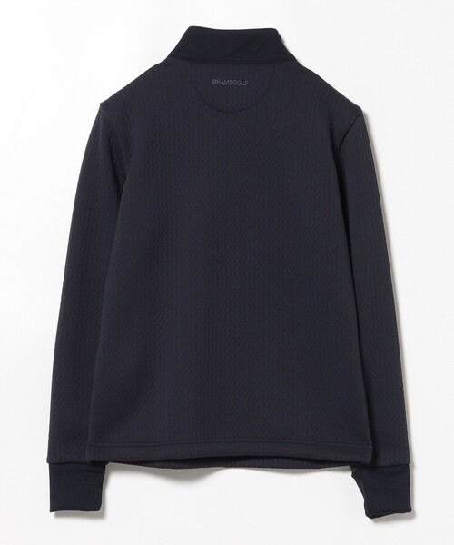 セール】PURPLE LABEL / ストレッチ ウェーブキルト ハーフジップ プル