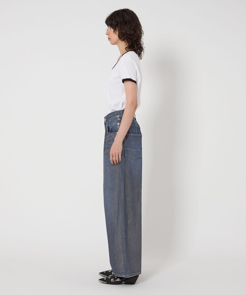 ASTRAET＞コーティング BIG バルーンデニムパンツ UNISEX（デニム