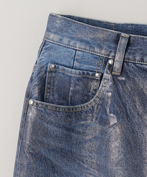 ASTRAET＞コーティング BIG バルーンデニムパンツ UNISEX（デニム