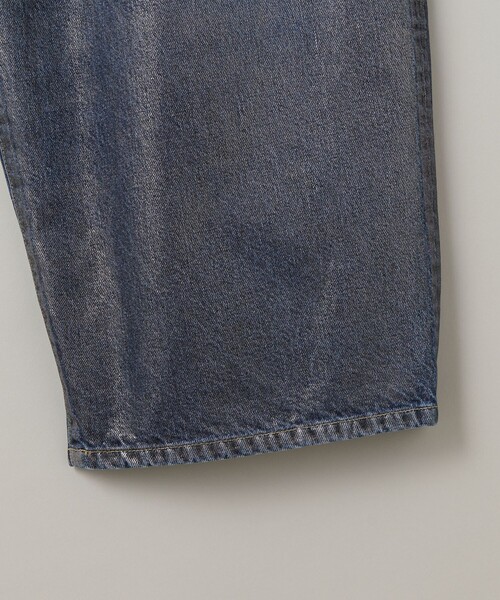 ASTRAET（アストラット）の「＜ASTRAET＞コーティング BIG バルーンデニムパンツ UNISEX（デニムパンツ・レディース・シルバー/ブラウン系・1/0/2/00）」の13枚目の写真