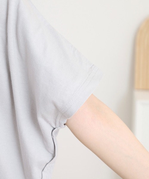 Emago(イマゴ)の「EMAGO カレンダー刺繍T(Tシャツ/カットソー・レディース・ライトグレー/ホワイト/ブラック・FREE)」の15枚目の写真