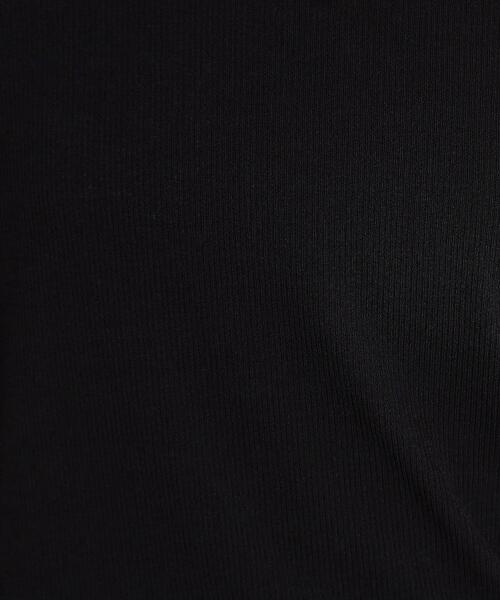 THE SHOP TK (ザ ショップ ティーケー )の「5分袖シアーTシャツ【二の腕カバー/洗濯機OK】(Tシャツ/カットソー・レディース・オフホワイト/ブラック/ライトグレー/ボルドー・12/13)」の16枚目の写真