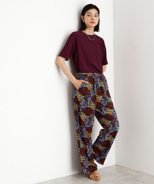 THE SHOP TK (ザ ショップ ティーケー )の「5分袖シアーTシャツ【二の腕カバー/洗濯機OK】(Tシャツ/カットソー・レディース・オフホワイト/ブラック/ライトグレー/ボルドー・12/13)」の19枚目の写真