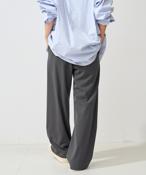 Spick and Span ドライストレッチイージーパンツ Spick＆Span パンツ 「追加」ドライストレッチイージーパンツ
