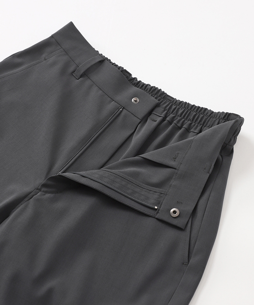 【2点セット】RADICAL ストレッチ イージー パンツ ブラック S FRAMeWORK パンツ 「追加」サテンストレッチイージーパンツ2