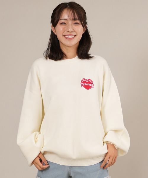 セール】THRASHER/スラッシャー セーター 254TH2KN053（ニット