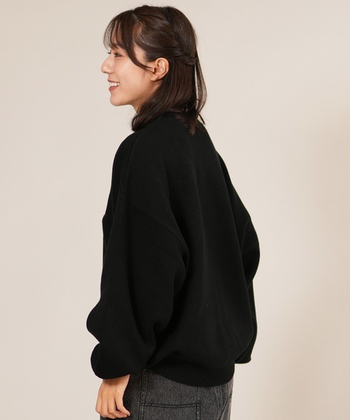THRASHER(スラッシャー)の「THRASHER/スラッシャー セーター 254TH2KN053(ニット/セーター・レディース・アイボリー/ブラック/ピンク・FREE)」の12枚目の写真
