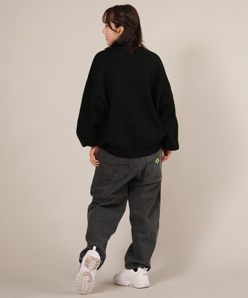 THRASHER(スラッシャー)の「THRASHER/スラッシャー セーター 254TH2KN053(ニット/セーター・レディース・アイボリー/ブラック/ピンク・FREE)」の16枚目の写真