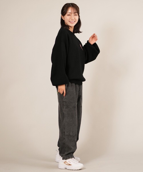 THRASHER(スラッシャー)の「THRASHER/スラッシャー セーター 254TH2KN053(ニット/セーター・レディース・アイボリー/ブラック/ピンク・FREE)」の15枚目の写真