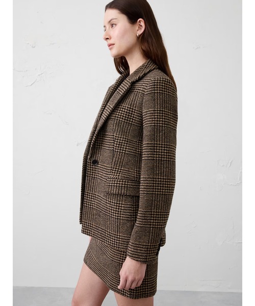 BANANA REPUBLIC チェック柄 ジャケット新品 バナナリパブリック コットン チェックジャケット / 