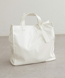 LARUTA（ラルータ）の「【LARUTA】ソフトエナメルショッパーバッグ（トートバッグ）」