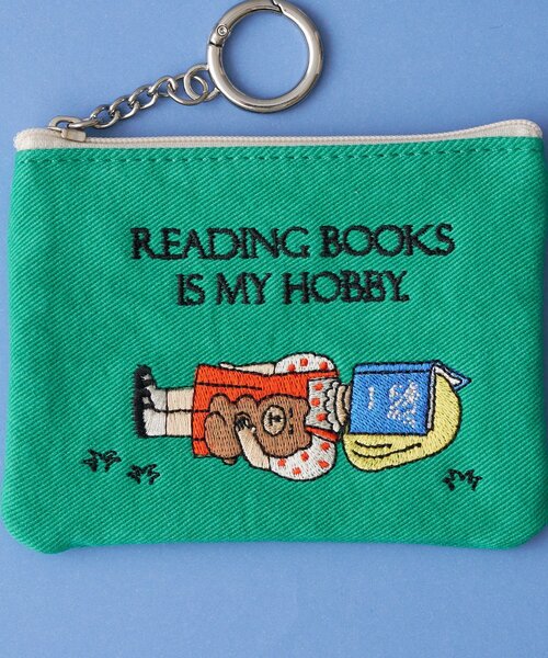 BIRTHDAY BAR（バースデイバー）の「【OOHLALA　ウララ】KEYRING POUCH　キーリングポーチ（ポーチ・レディース・ブルー/グリーン/ピンク・0）」の6枚目の写真