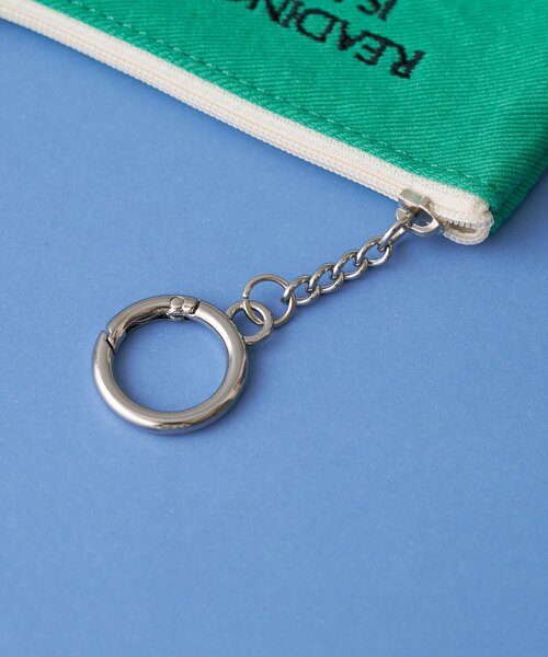 BIRTHDAY BAR（バースデイバー）の「【OOHLALA　ウララ】KEYRING POUCH　キーリングポーチ（ポーチ・レディース・ブルー/グリーン/ピンク・0）」の10枚目の写真