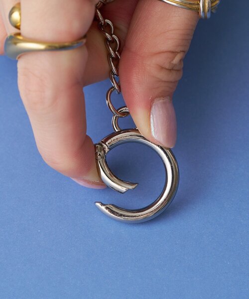 BIRTHDAY BAR（バースデイバー）の「【OOHLALA　ウララ】KEYRING POUCH　キーリングポーチ（ポーチ・レディース・ブルー/グリーン/ピンク・0）」の11枚目の写真