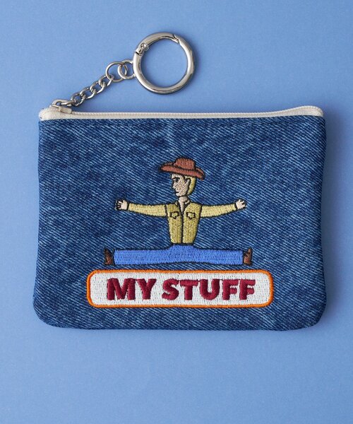 BIRTHDAY BAR（バースデイバー）の「【OOHLALA　ウララ】KEYRING POUCH　キーリングポーチ（ポーチ・レディース・ブルー/グリーン/ピンク・0）」の14枚目の写真