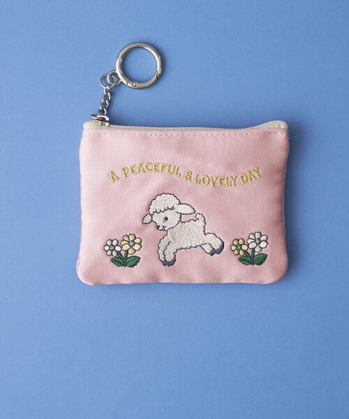 BIRTHDAY BAR（バースデイバー）の「【OOHLALA　ウララ】KEYRING POUCH　キーリングポーチ（ポーチ・レディース・ブルー/グリーン/ピンク・0）」の15枚目の写真
