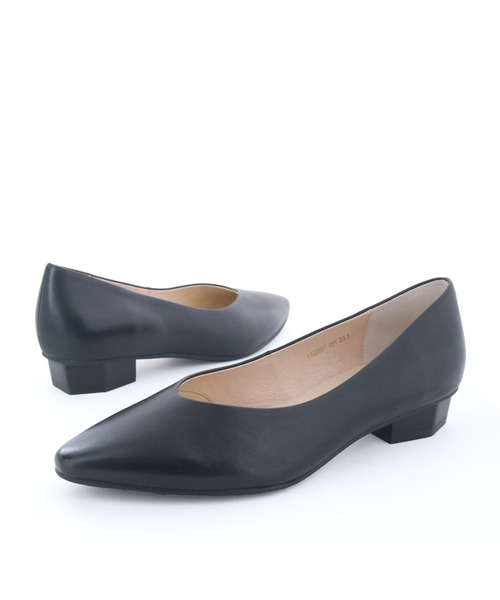 cava cava(サヴァサヴァ)の「ポインテッドパンプス 1320697(パンプス・レディース・ネイビー/オレンジ/ブラック/ブロンズ/シルバー・23.5cm/24cm/24.5cm/22.5cm/23cm)」の19枚目の写真