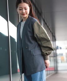 BEAMS HEART（ビームスハート）の「MA-1 ドッキング ジャケット（テーラードジャケット）」