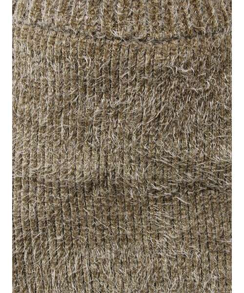 GYDA（ジェイダ）の「シャギーニットタイトミニスカートライクショートパンツ（スカート・レディース・チャコールグレー/アイボリー/ブラウン・FREE）」の14枚目の写真