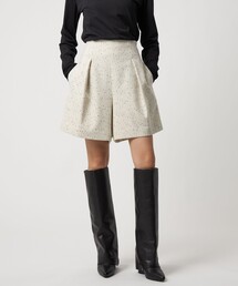 EMMEL REFINES | ＜EMMEL REFINES＞EM ノットツイードライク ショートパンツ(スラックス)