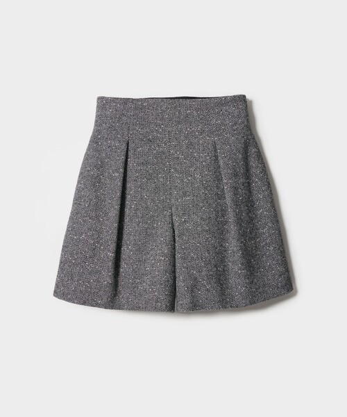 EMMEL REFINES EM ノットツイードライク ショートパンツ EMMEL REFINES＞EM ノットツイードライク ショートパンツ（スラックス