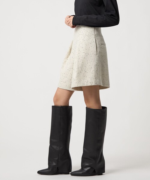 EMMEL REFINES＞EM ノットツイードライク ショートパンツ（スラックス