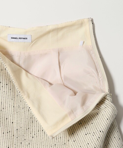 EMMEL REFINES＞EM ノットツイードライク ショートパンツ（スラックス