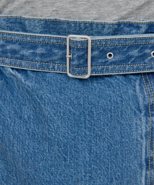 GALLARDAGALANTE（ガリャルダガランテ）の「【PEAS】スリットデニムスカート（スカート・レディース・ブルー・0/1）」の14枚目の写真